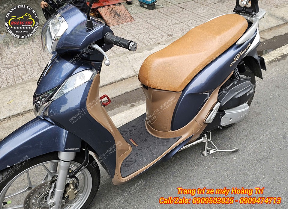 Bộ chân chống inox cho xe Vario, Airblade, PCX 2014, Sh Mode